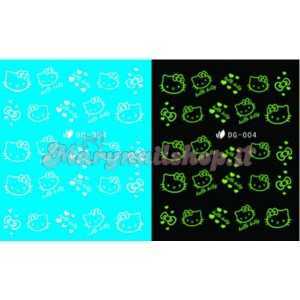 Luminous stickers hello kitty dg04